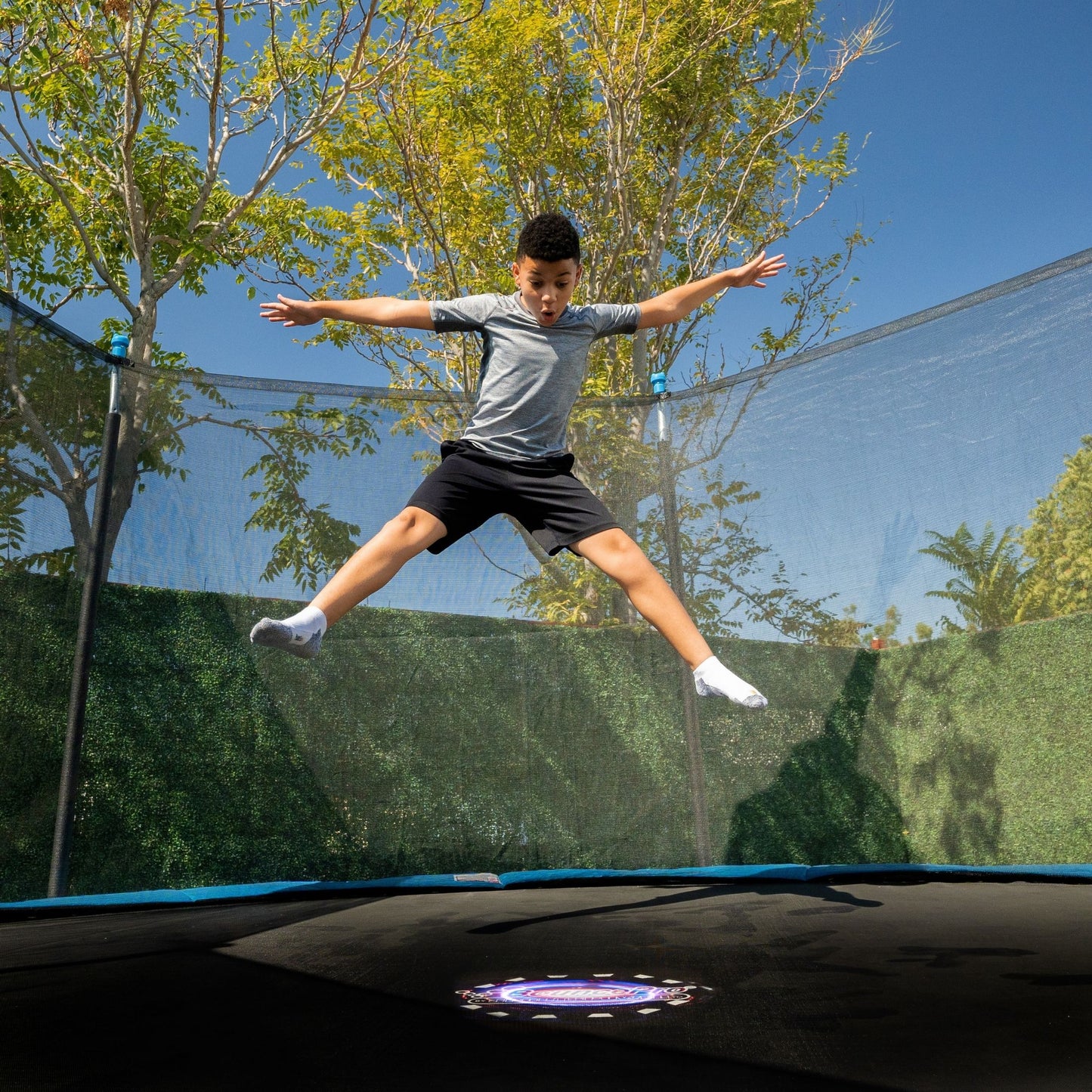 Sportspower Bounce Pro 14ft Trampoline with Flash Lite Zone
